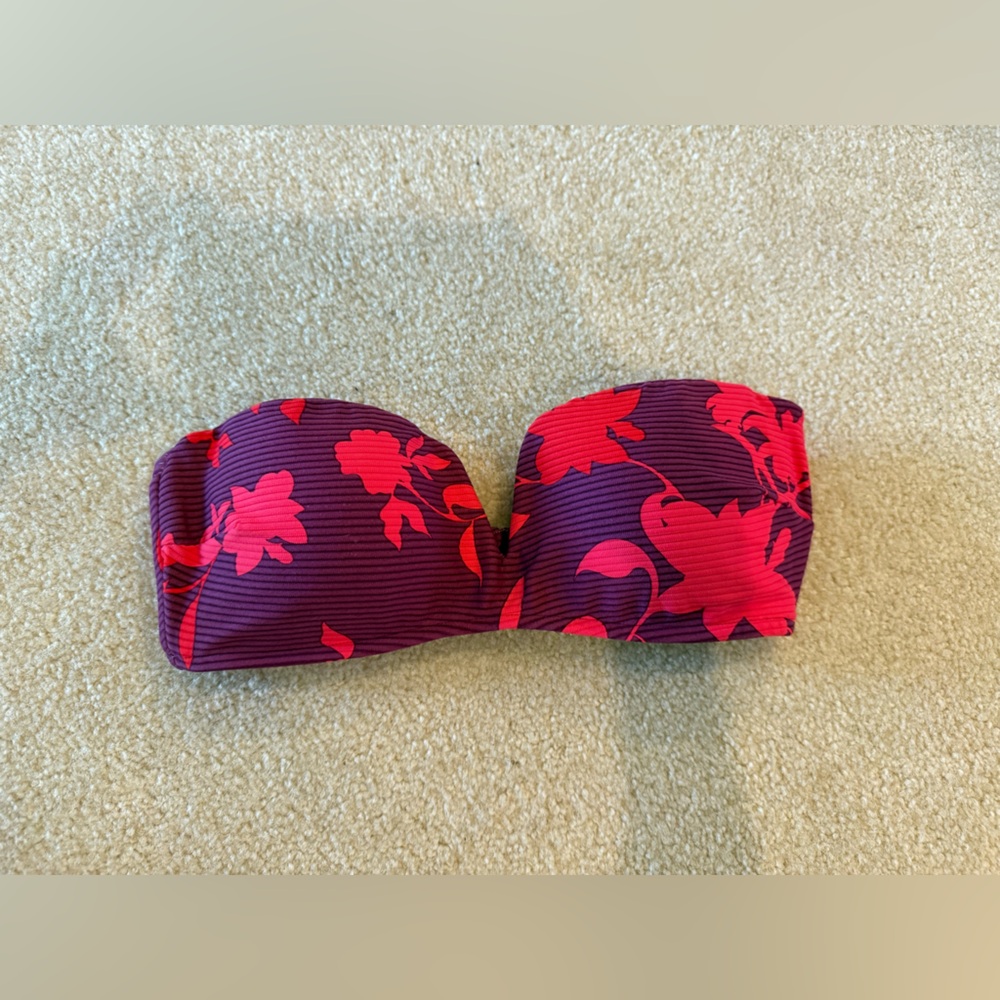 Seafolly Strapless Bikini Top (Size 10)
